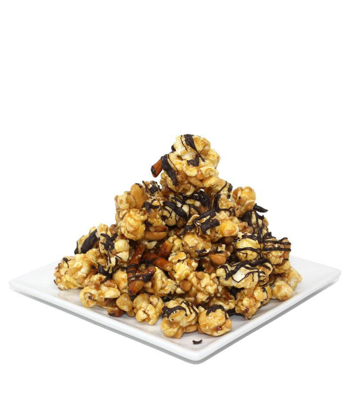 Caramel Corn Nut Crunch – DARK Chocolate - Peterbrooke Chocolatier