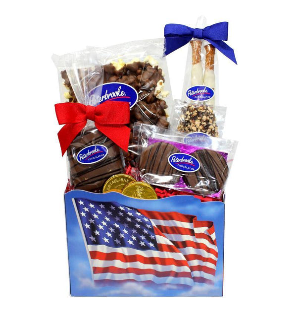 Stars and Stripes Flag Gift Box - Peterbrooke Chocolatier
