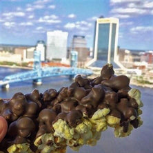 Milk Chocolate Covered Popcorn - 3oz Bar - Peterbrooke Chocolatier