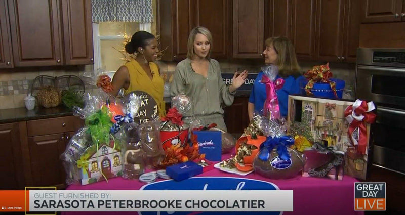 Great Day Tampa Bay: National Chocolate Day! - Peterbrooke Chocolatier