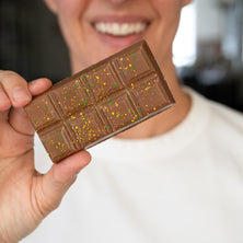 Handmade Gourmet Dubai Chocolate Bar Small