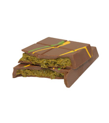 Handmade Gourmet Dubai Chocolate Bar Large