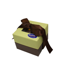 Handmade Gourmet Dubai Truffle 8-Piece Box– Milk Chocolate Pistachio Tahini Ganache