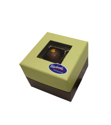 Handmade Gourmet Dubai Truffle 8-Piece Box– Milk Chocolate Pistachio Tahini Ganache