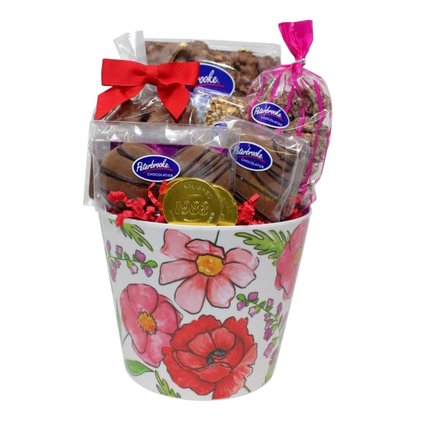 Mother’s Day Floral Flourish Chocolate Bucket