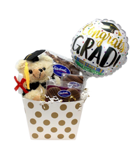 Congrats Grad Polka Dots Gift Box
