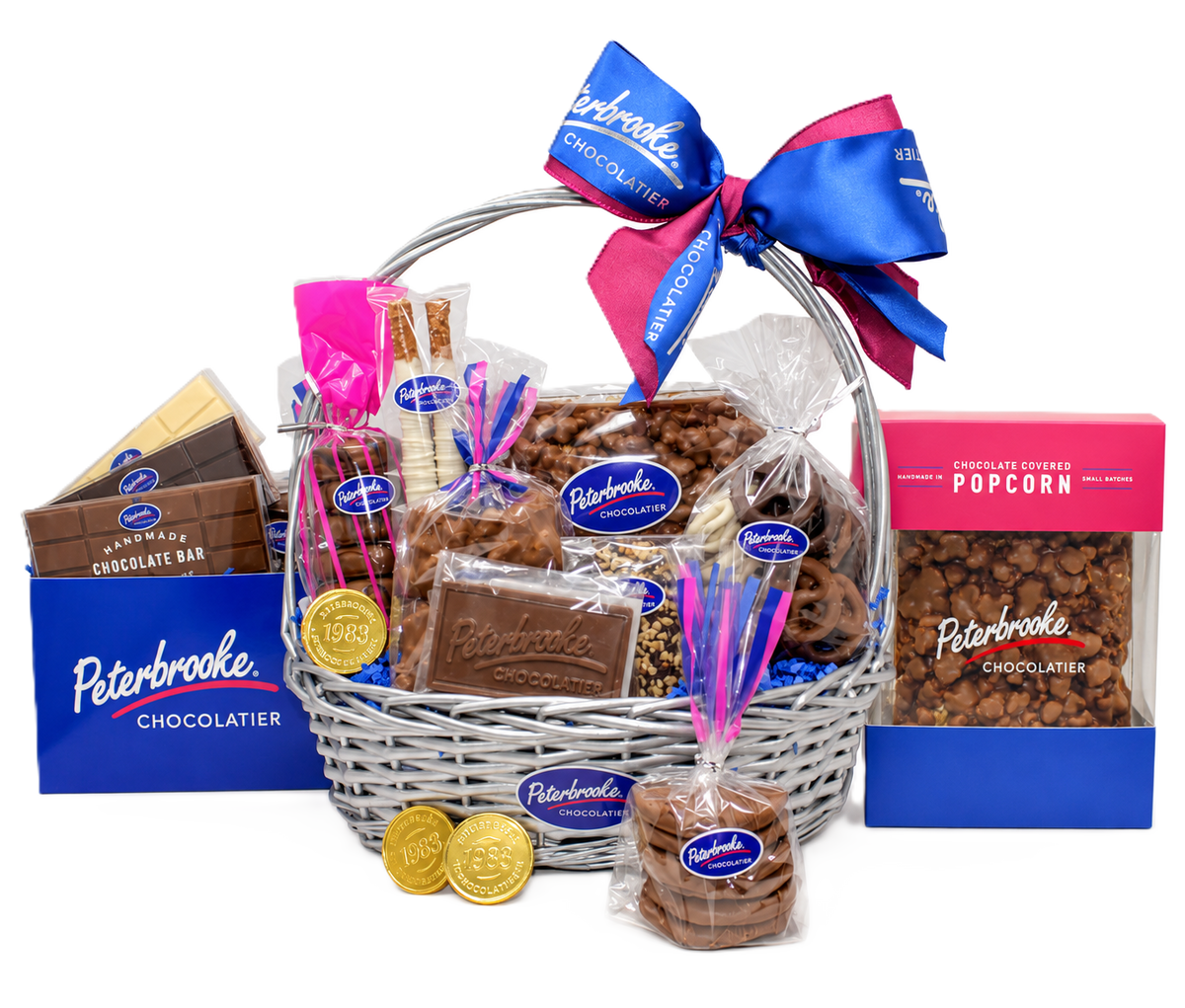 display of peterbrooke chocolate  products