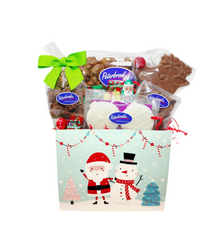 Winter Wonderland Gift Box of Assorted Chocolates – Holiday Chocolate Gift Basket