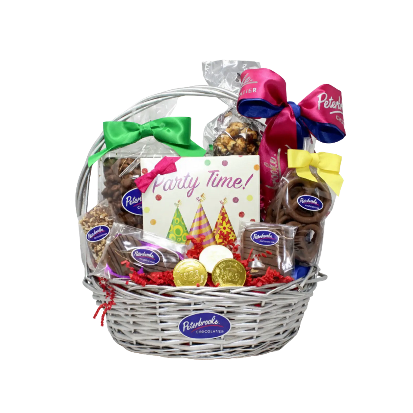 Birthday balloons gift box