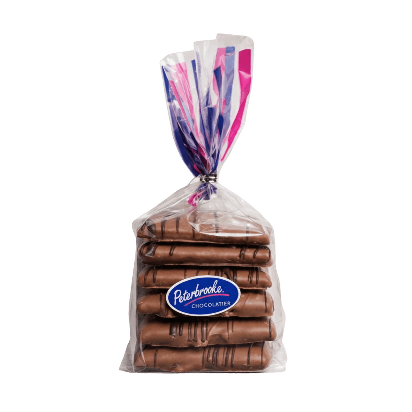 Hand-Dipped Milk Chocolate Covered Graham Crackers – 6 Piece Sleeve