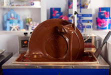 2 oz Floppy Ear Milk Chocolate Easter Bunny in Cello Bag with Bow