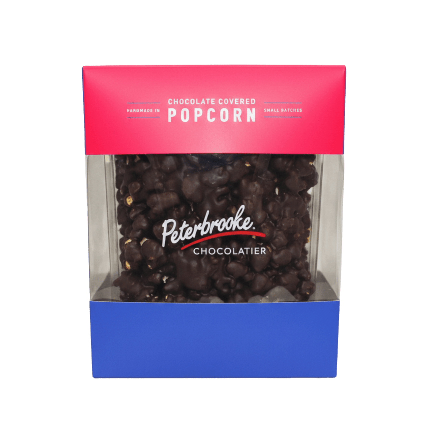 Dark Chocolate Covered Popcorn Box - 4 Pack - Peterbrooke Chocolatier