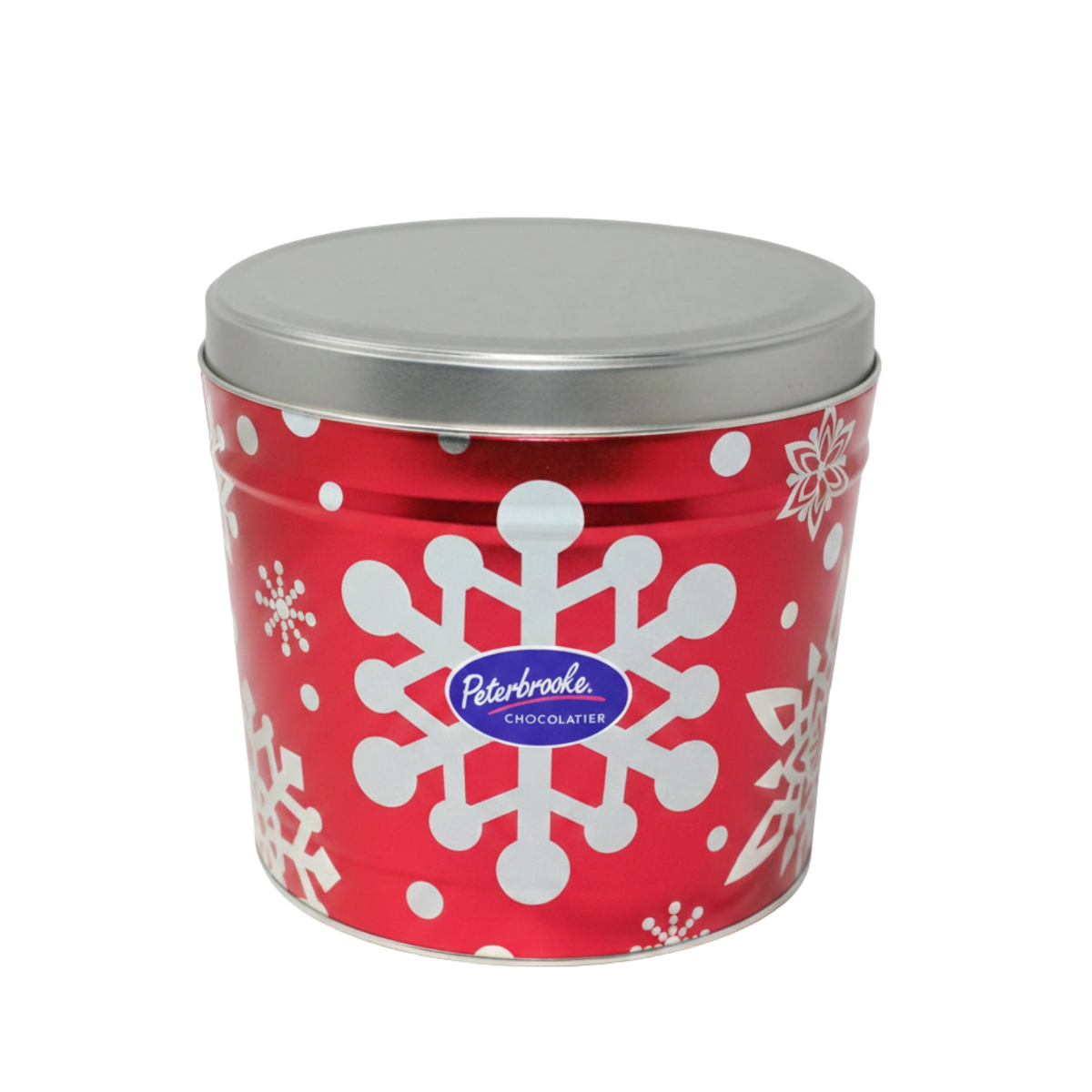Dark Chocolate Popcorn Holiday Tin