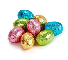 Mini Easter Basket with Milk Chocolate Bunny, Easter eggs and Chocolate Covered Popcorn