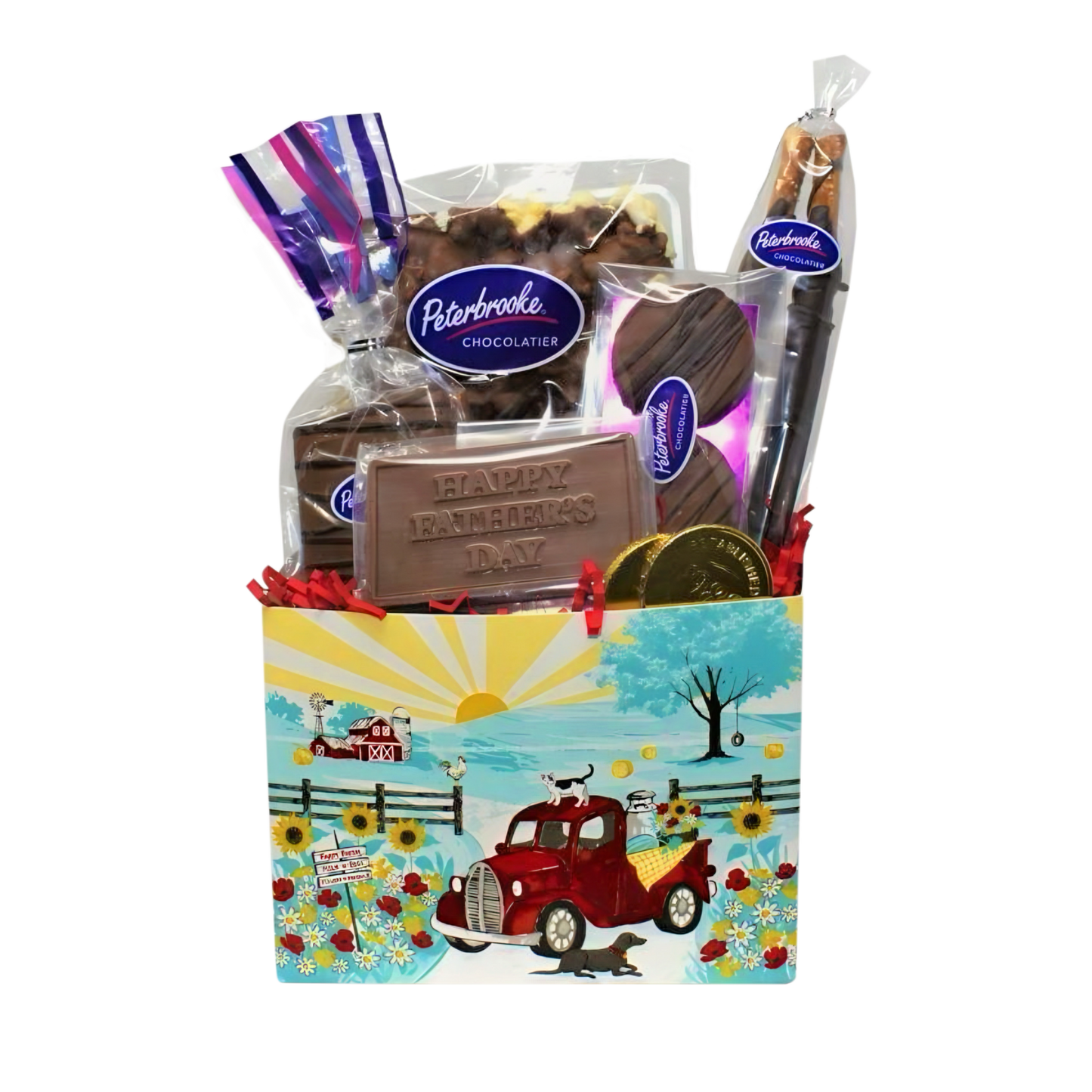 Father's Day Vintage Truck Gift Box - Peterbrooke Chocolatier