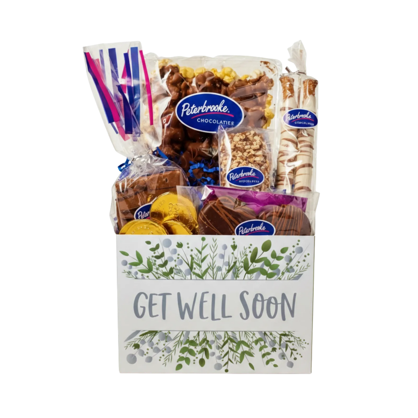 Get Well Soon box of assorted chocolates