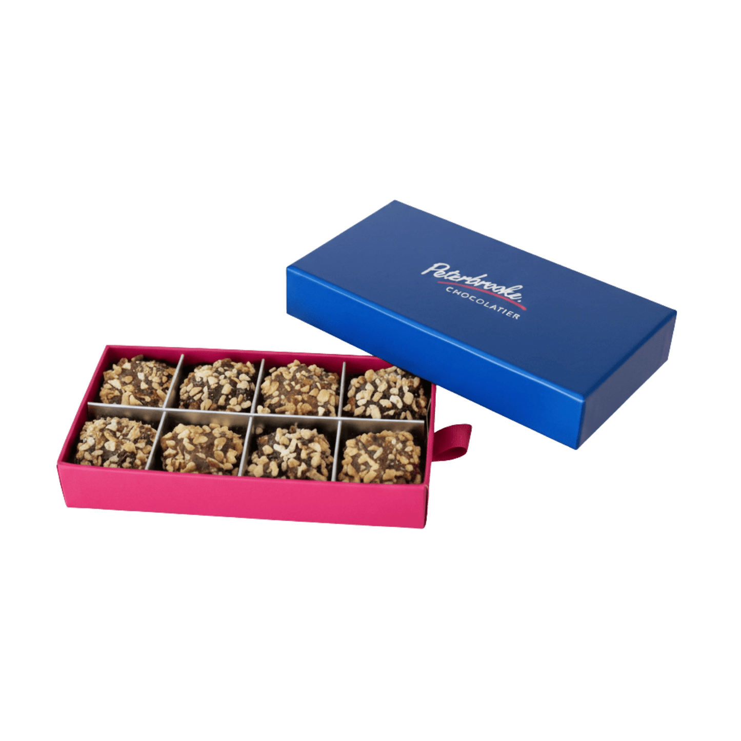 Gourmet English Toffee – Handmade Chocolate Toffee, 8 Piece Sleeve - Peterbrooke Chocolatier