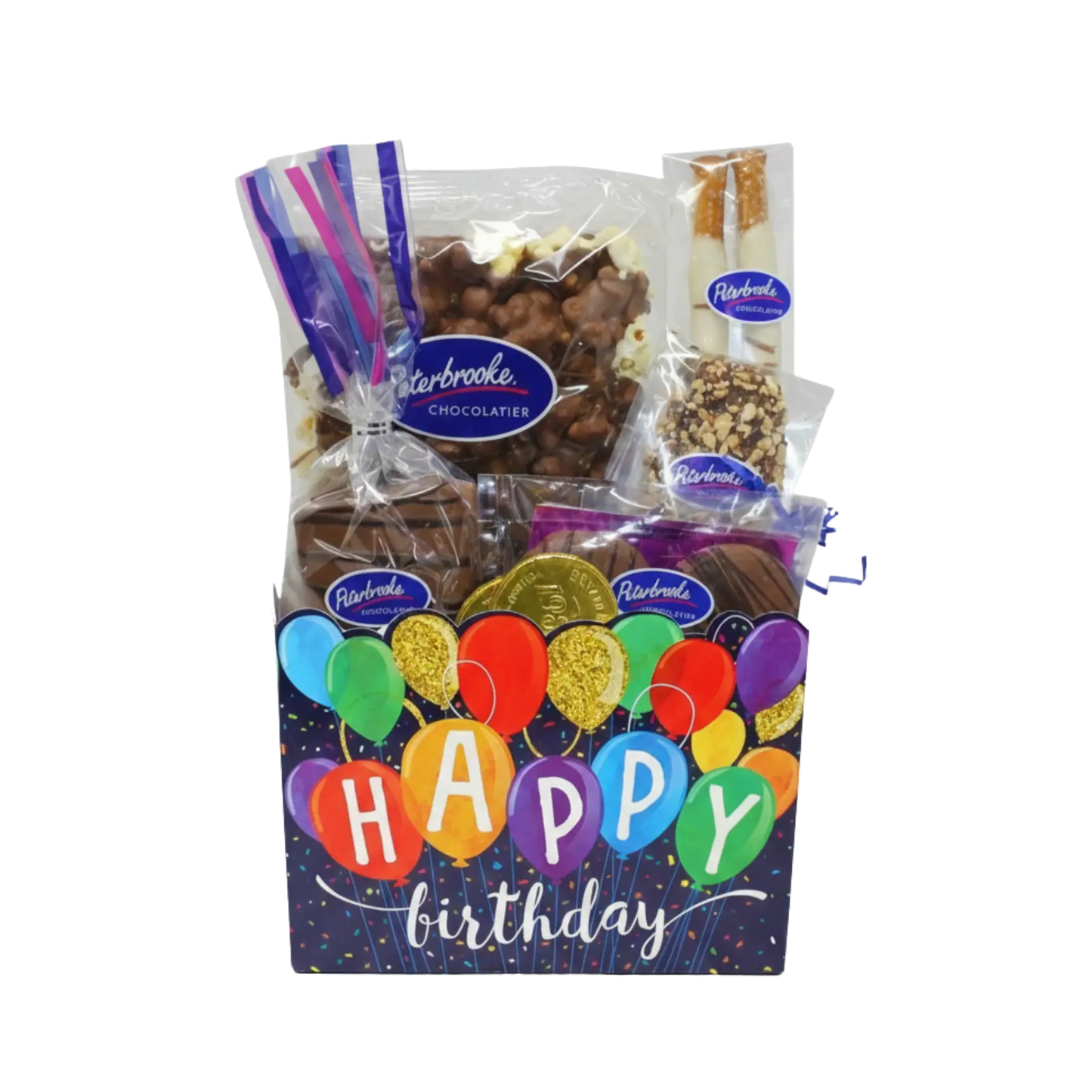 Happy Birthday box of assorted chocolates