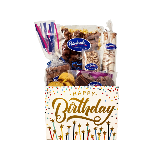 Happy Birthday Candles Gift Box - Peterbrooke Chocolatier