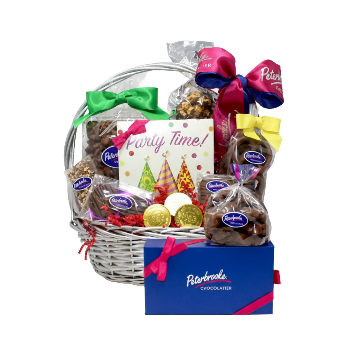 Happy Birthday chocolate lovers gift baskts