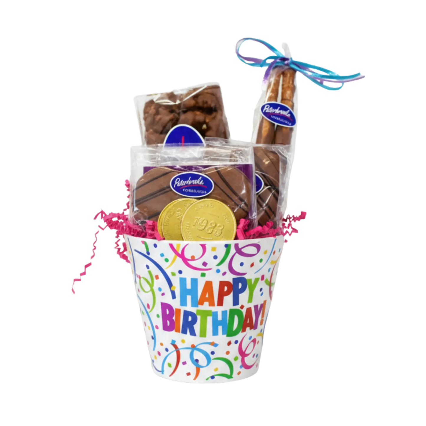 Happy Birthday gift pot