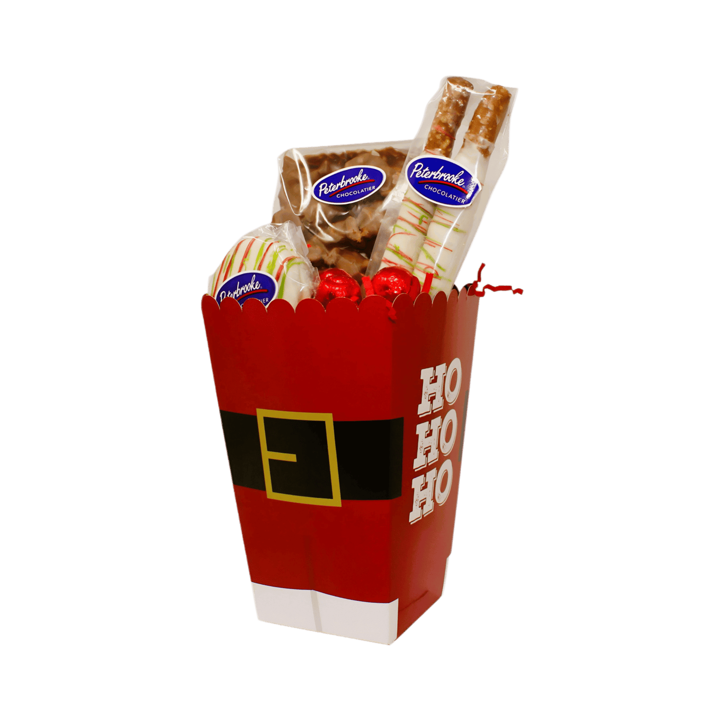 Jolly Santa Claus Sweet Treats Box – Holiday Chocolate Gift - Peterbrooke Chocolatier