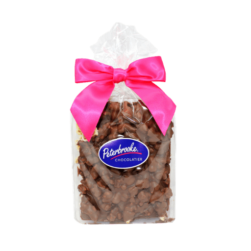 Milk Chocolate Covered Popcorn Duo Gift Bag (2 × 6 oz Bars) - Peterbrooke Chocolatier