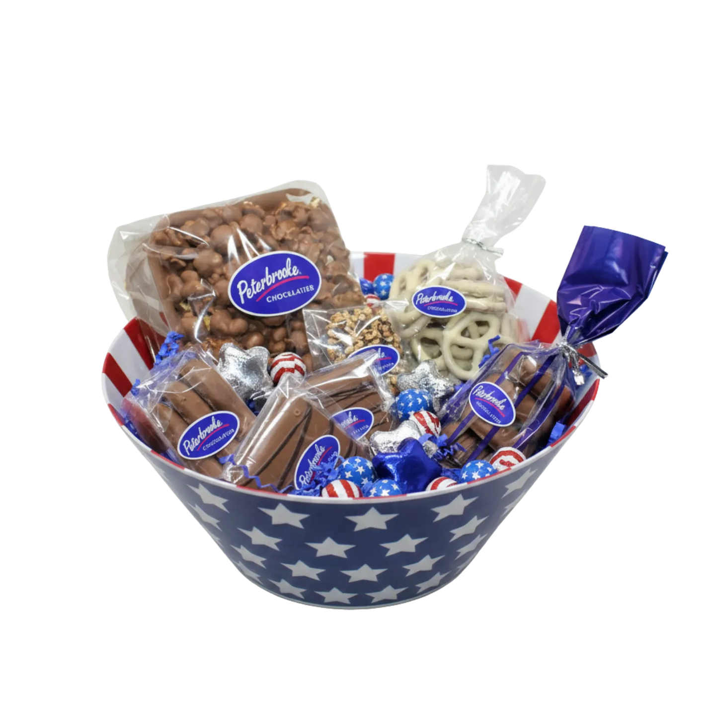 Stars & Stripes Party Bowl - Peterbrooke Chocolatier