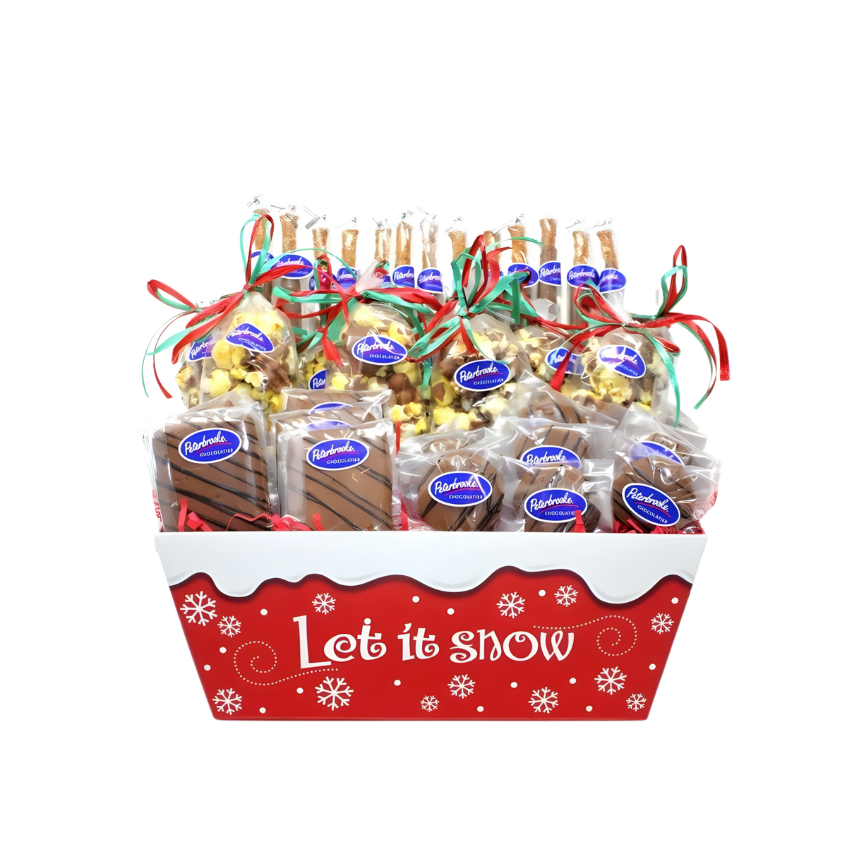 Peterbrooke Holiday Office Platter – Individually Wrapped Chocolate Treats - Peterbrooke Chocolatier