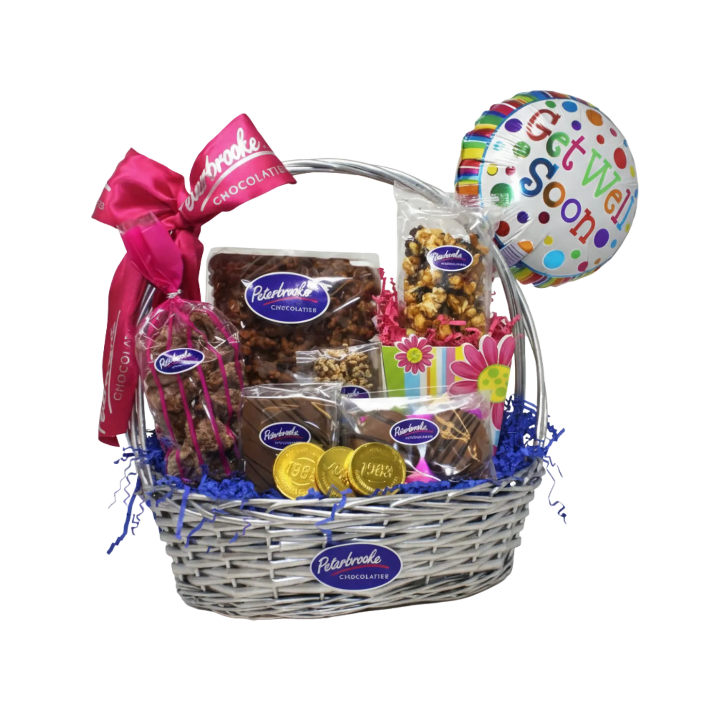 Sweet Treasures get well gift basket