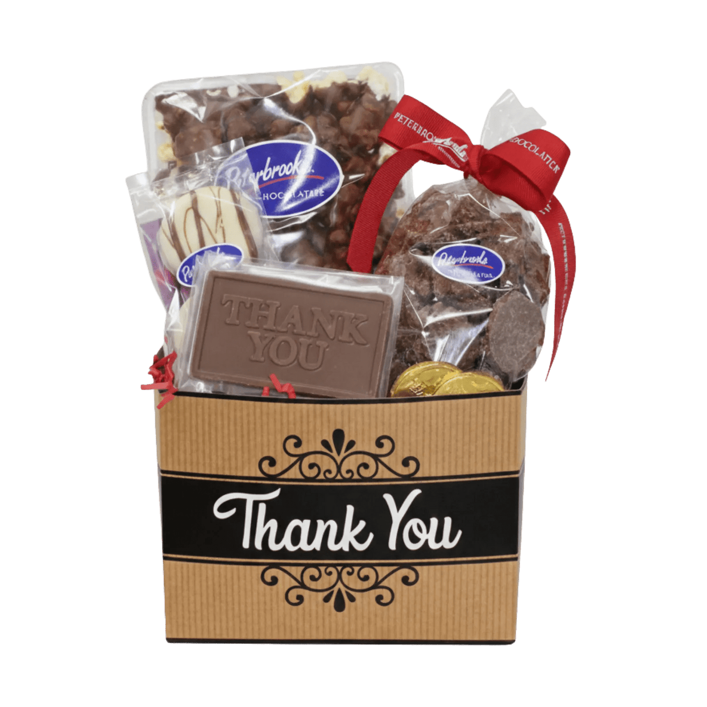 Thank You Kraft Gift Box - Peterbrooke Chocolatier