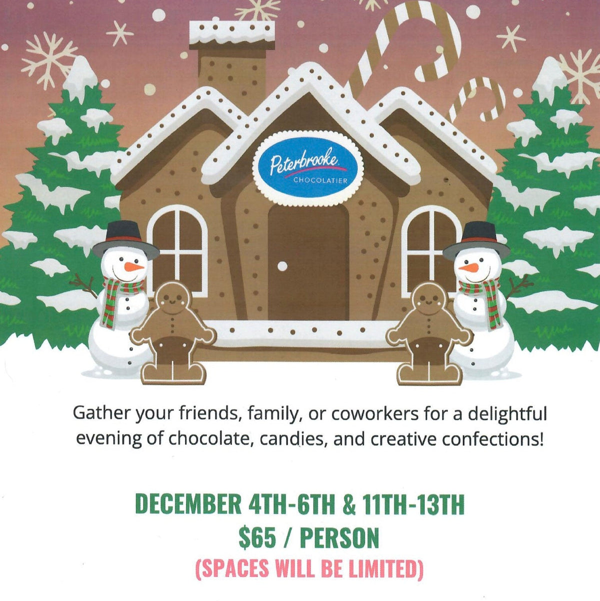 The Villages - Christmas House Class - Peterbrooke Chocolatier