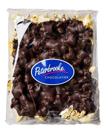 Dark Chocolate Covered Popcorn  - 12oz Bag - Peterbrooke Chocolatier