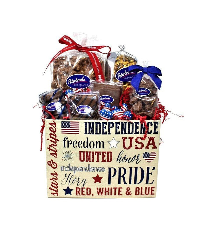 Freedom Patriot Basket - Peterbrooke Chocolatier