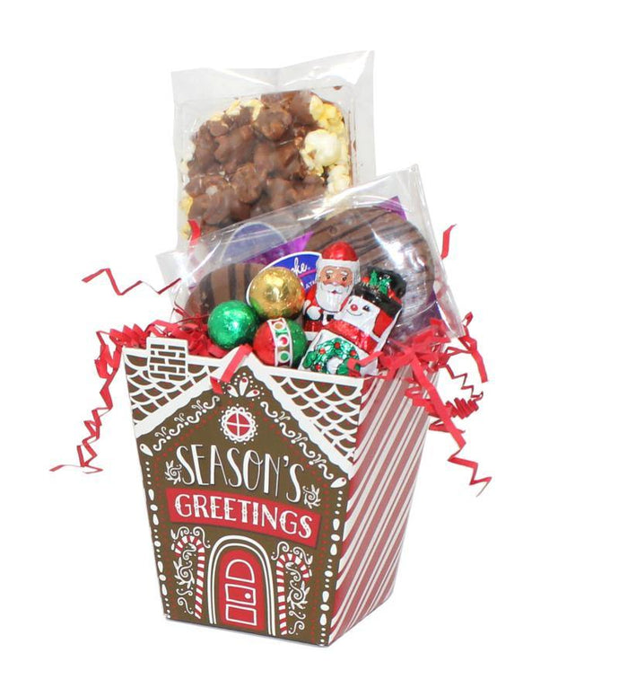 Seasons greetings treats Box - Peterbrooke Chocolatier