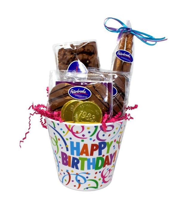 Happy Birthday Gift Pot - Peterbrooke Chocolatier