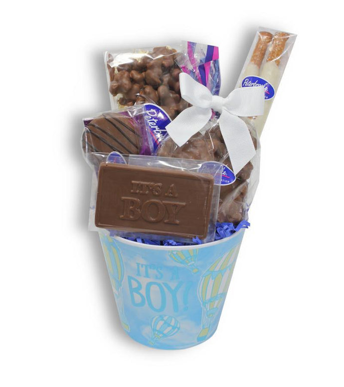 It's a Baby Boy Pail - Peterbrooke Chocolatier
