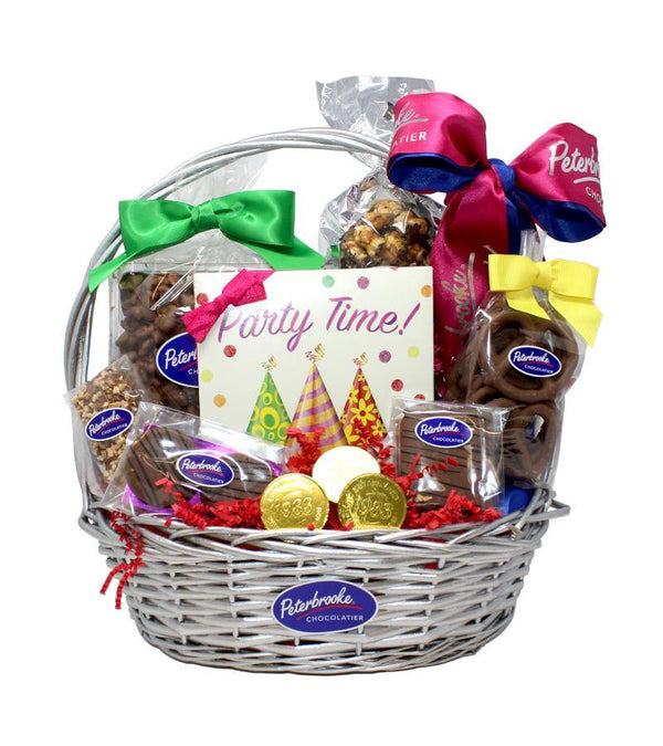 Happy Birthday Chocolate Delights Basket - Peterbrooke Chocolatier