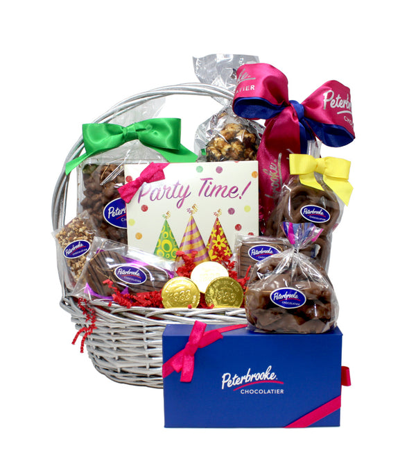 Happy Birthday Chocolate Lovers Gift Basket