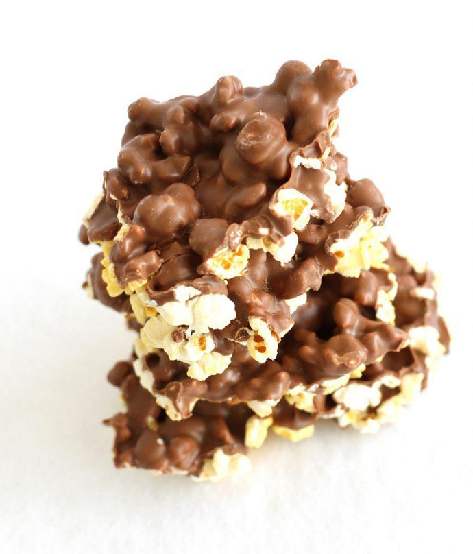 Milk Chocolate Covered Popcorn - 6oz Bar - Peterbrooke Chocolatier