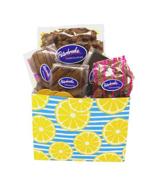 Summer Lemon Gift Box of chocolate treats - Peterbrooke Chocolatier