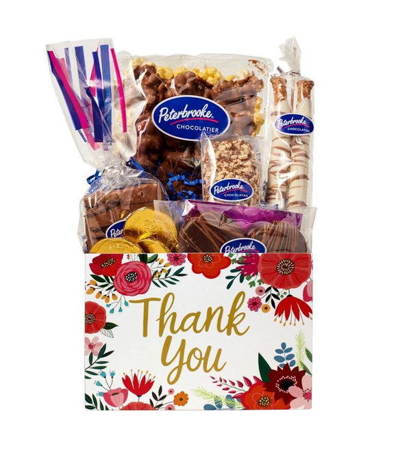 Thank You Flowers Gift Box - Peterbrooke Chocolatier