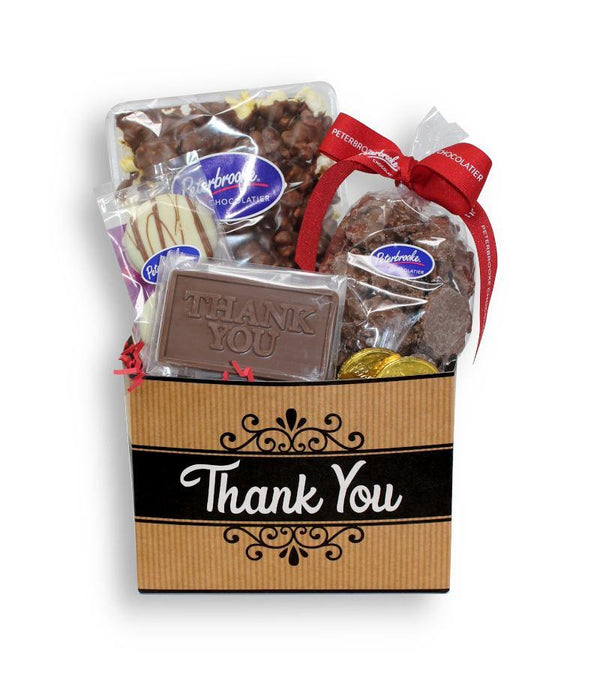 Thank You Kraft Gift Box - Peterbrooke Chocolatier