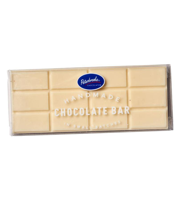 Solid White Chocolate Bar - Peterbrooke Chocolatier