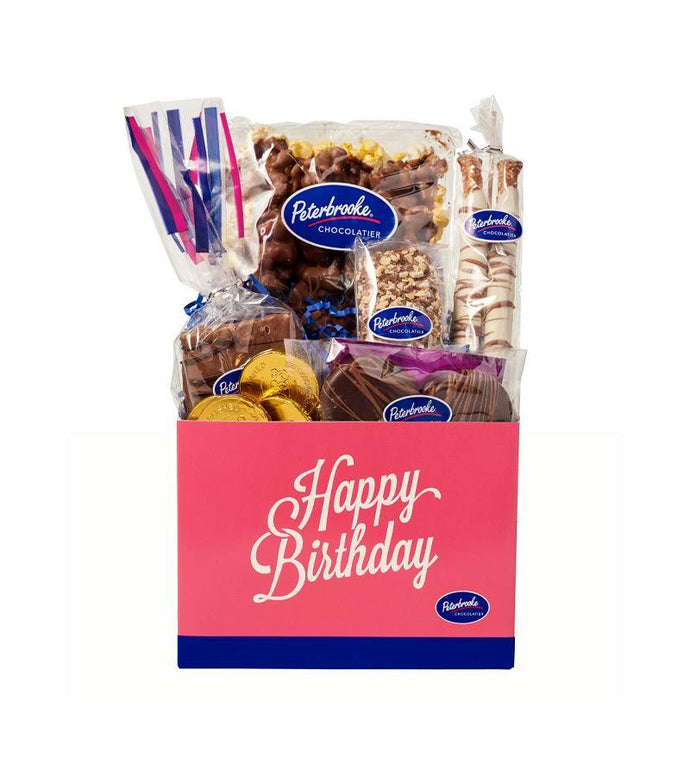 Happy Birthday Box of Assorted Chocolates - Peterbrooke Chocolatier