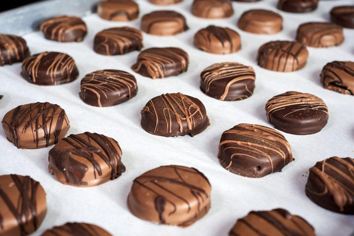 Peterbrooke Santa Belt Office party platter - Peterbrooke Chocolatier