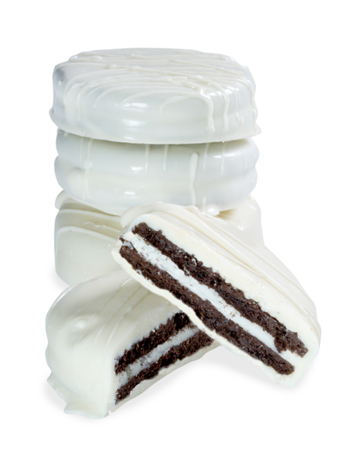 Hand-Dipped White Chocolate Oreos - 6pc - Peterbrooke Chocolatier