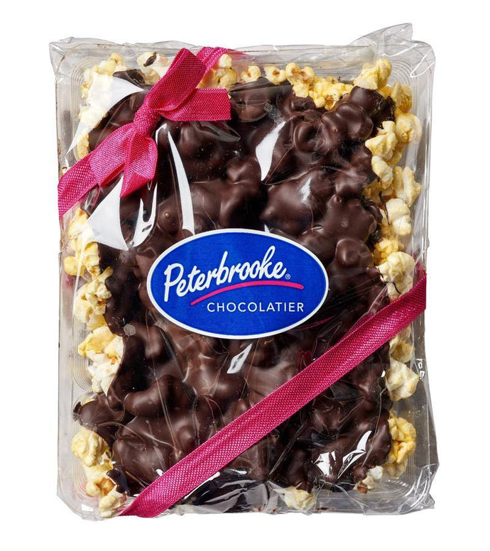 Dark Chocolate Covered Popcorn  - 12oz Bag - Peterbrooke Chocolatier