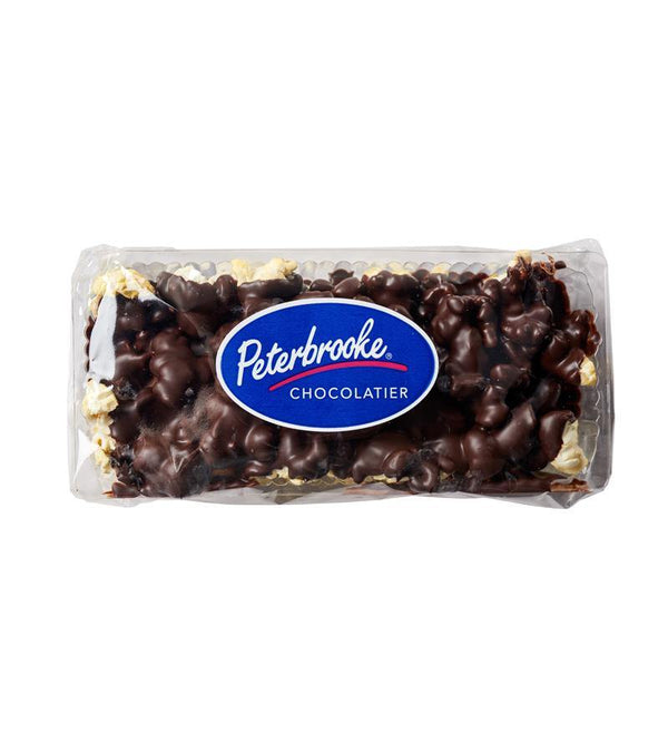 Dark Chocolate Covered Popcorn - 3oz Bar - Peterbrooke Chocolatier