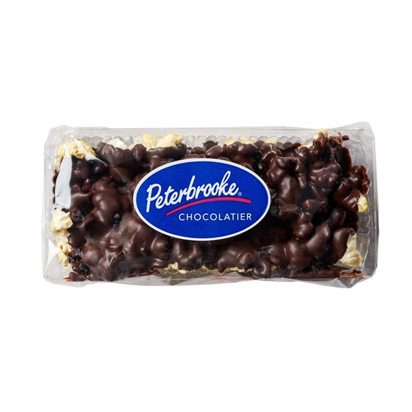 Dark Chocolate Covered Popcorn Bar | Peterbrooke 3 oz